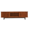 Linear Wood TV Stand