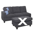 Lifestyle Furniture Right-Facing (Left Arm) Sofa, Cloud Gray (Sofa ONLY)