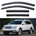 Window Visors Rain Guards 2010-2014 Subaru Outback