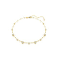 Swarovski Imber Necklace, Scattered Design with Clear Round-Cut Crystals