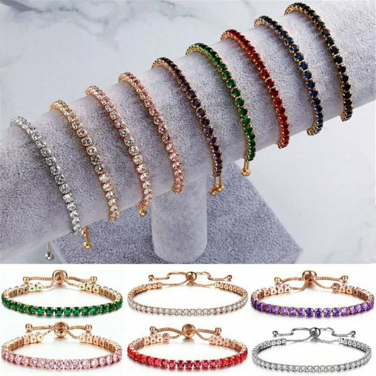 Women's Crystal Rhinestone Bracelets
