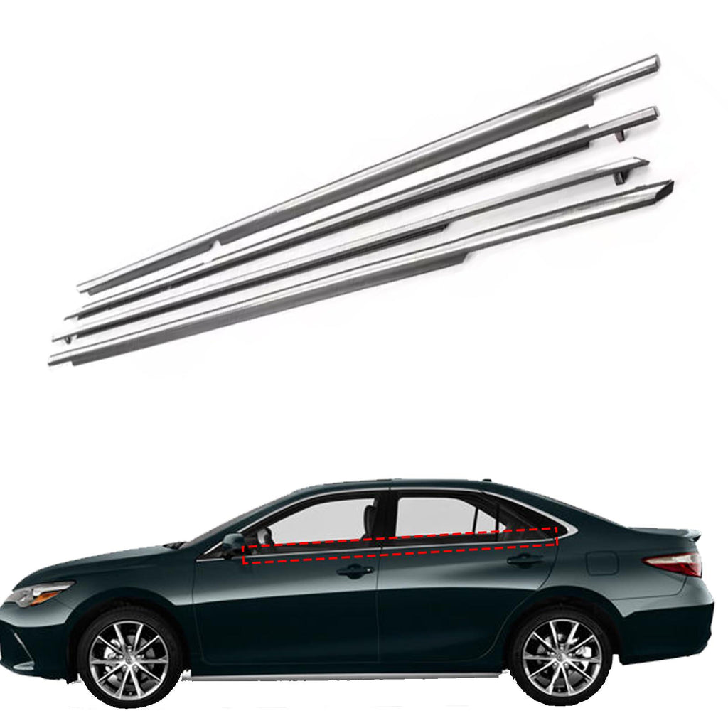 Car Window Molding Trim Kit, Compatible with 2012-2017 Toyota Camry