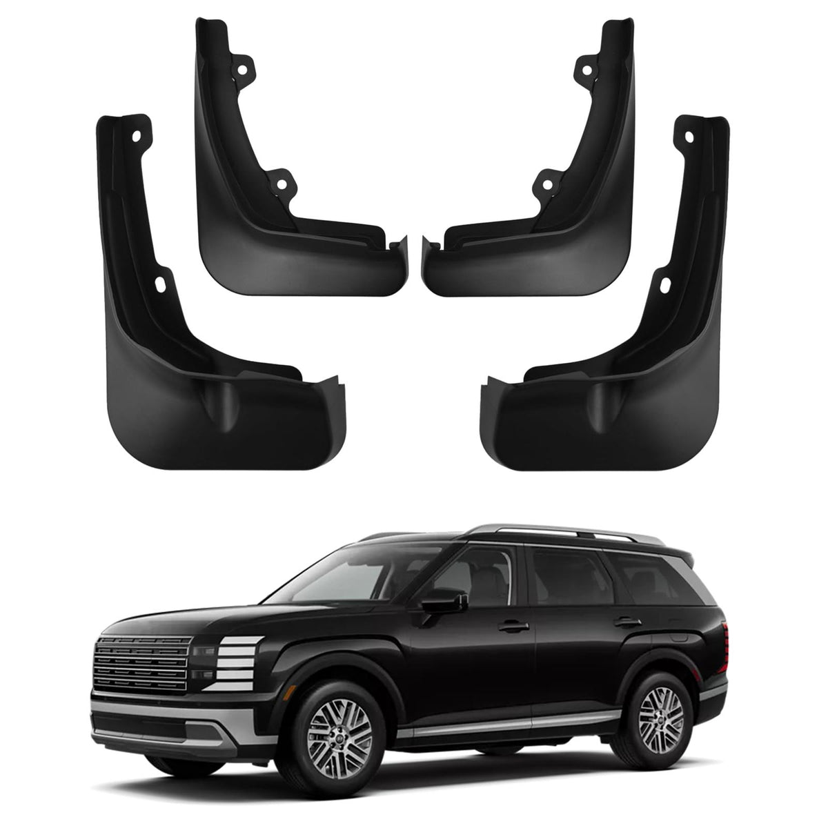 Mud Flaps Compatible with 2026 Hyundai Palisade