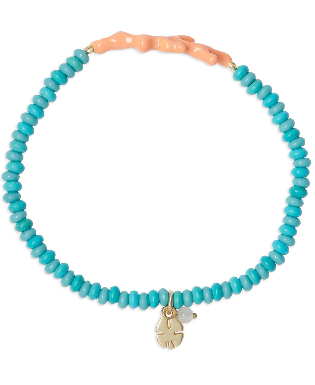 Lucky Brand Turquoise Summer Bracelet Set, Gold, One Size