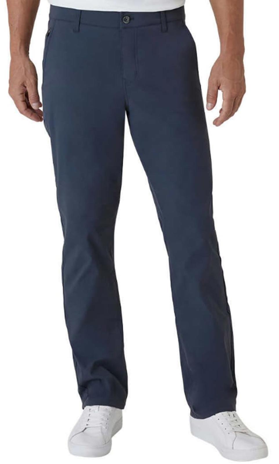 Vintage Lightweight Performance Weather-Flex Tech Pants, 40x34, Storm