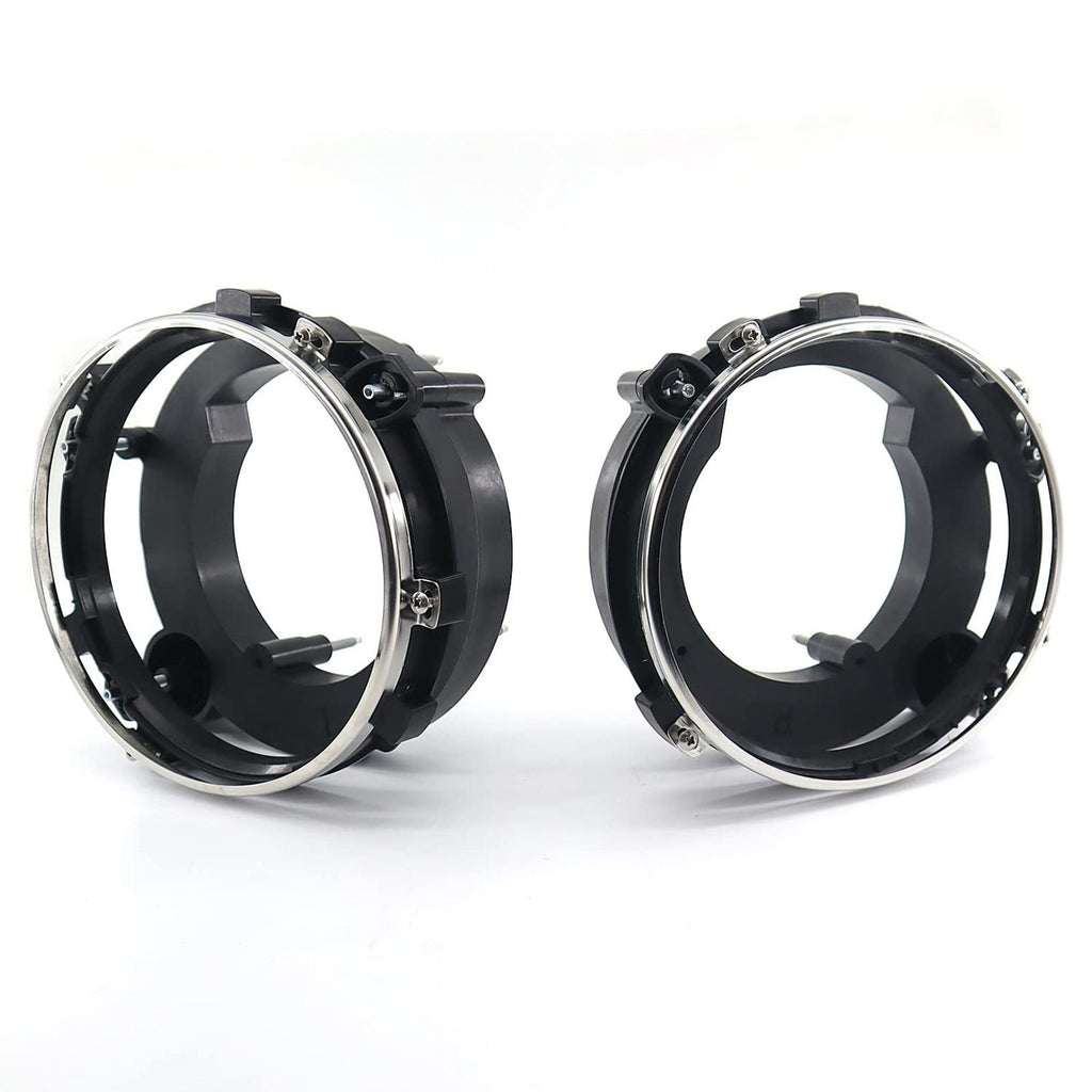 Headlight Bulb Brackets Buckets For 1997-2006 Jeep Wrangler, Part Number 110383 110384
