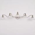 XIEDUN Brushed Nickel 5 Light Vanity Light