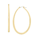 Steve Madden Oval Tube Hoop Earrings