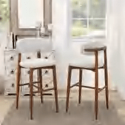 2 x The Cloud Touch Bar Stool - PDX Furnish