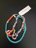 Lucky Brand Turquoise Summer Bracelet Set, Gold, One Size