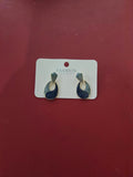 Two Tone Drop Earrings for Women Elegant Dangle Earrings