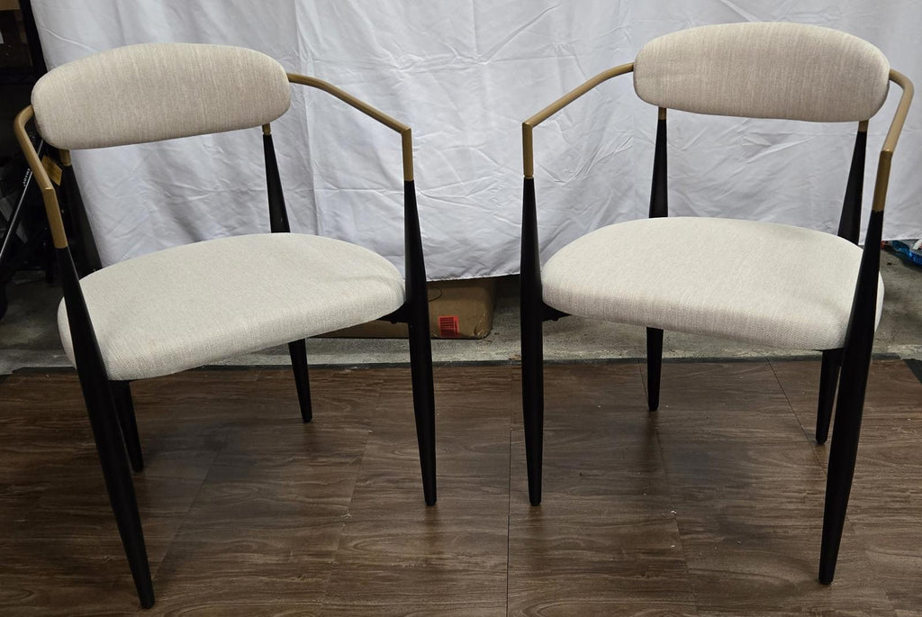Christopher Knight Home Gertru Dining Chairs, Set of 2,  Beige