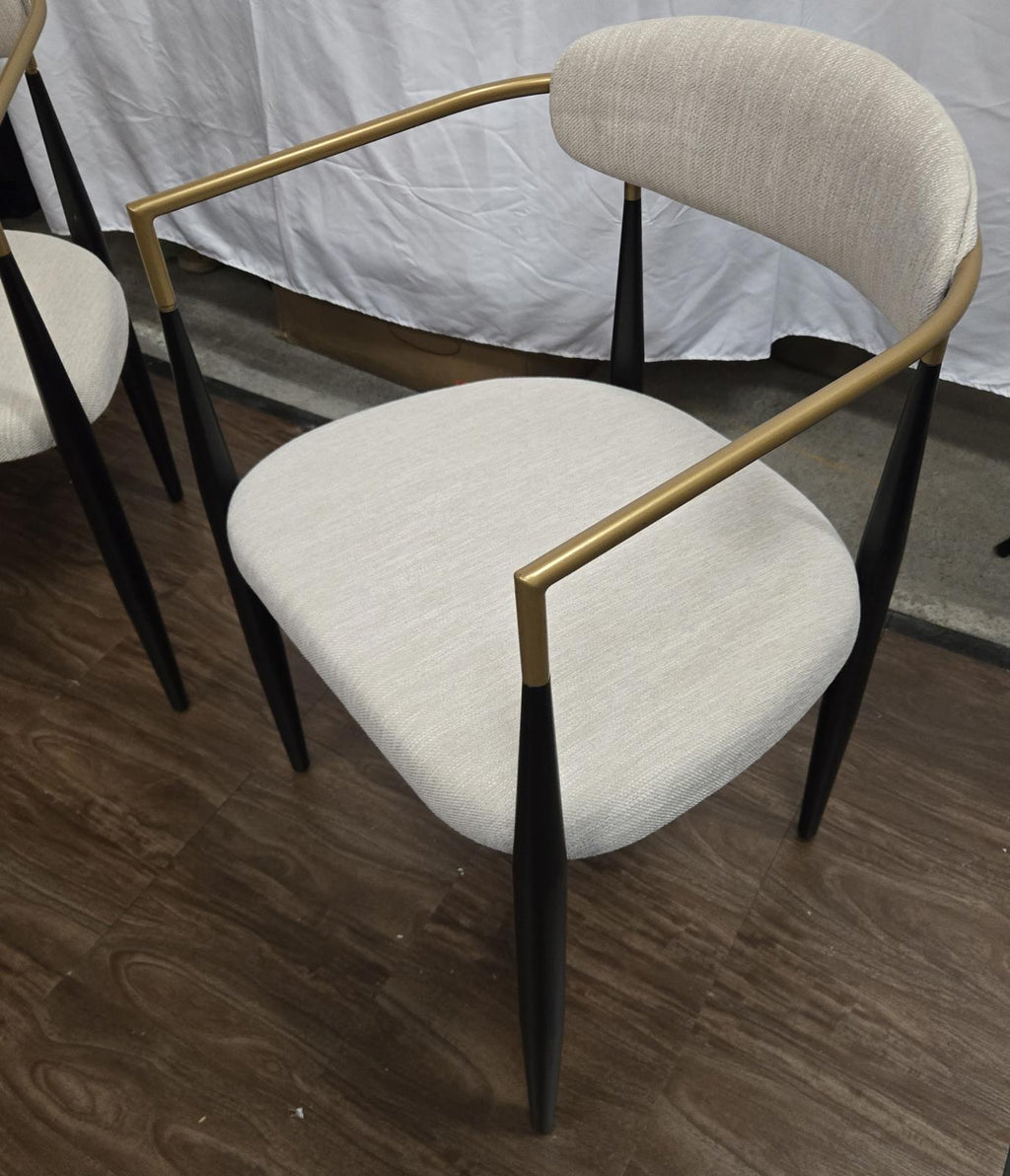 Christopher Knight Home Gertru Dining Chairs, Set of 2,  Beige