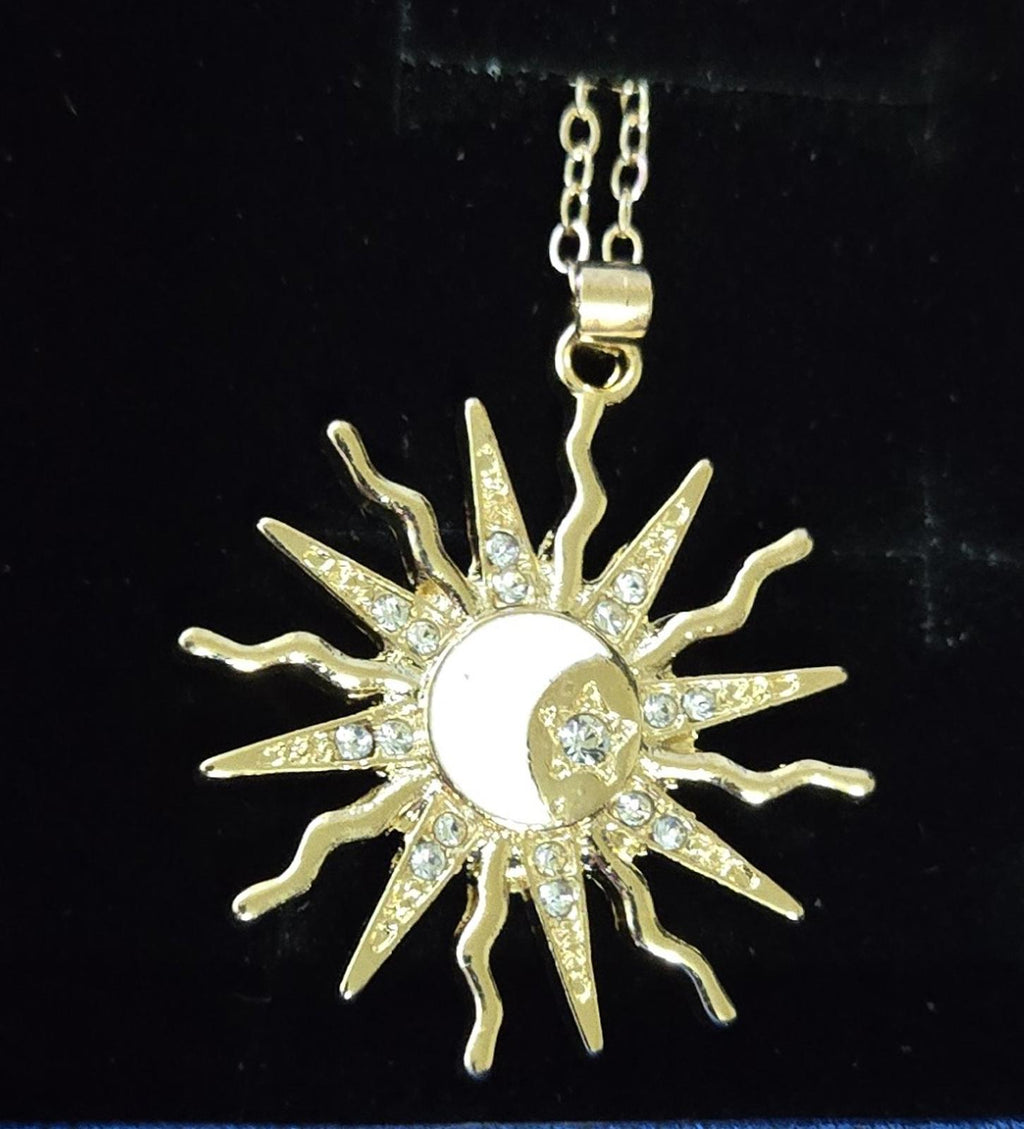 14K Gold Pendant Necklace for Women - Dainty Tiny Pendant Choker