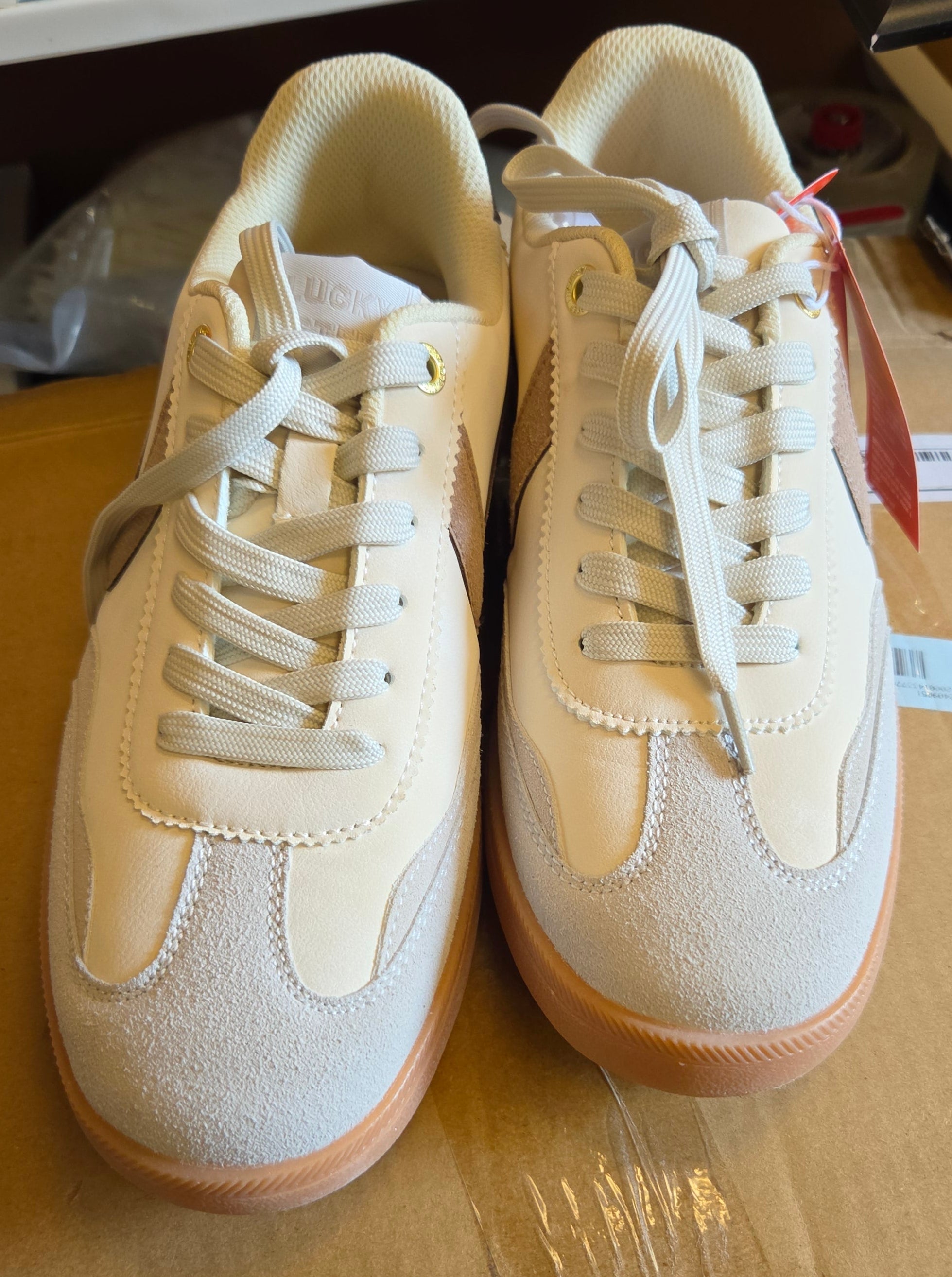 LUCKY STEP Women's Fashion Sneakers, Size 9