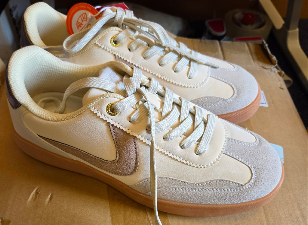 LUCKY STEP Women's Fashion Sneakers, Size 9
