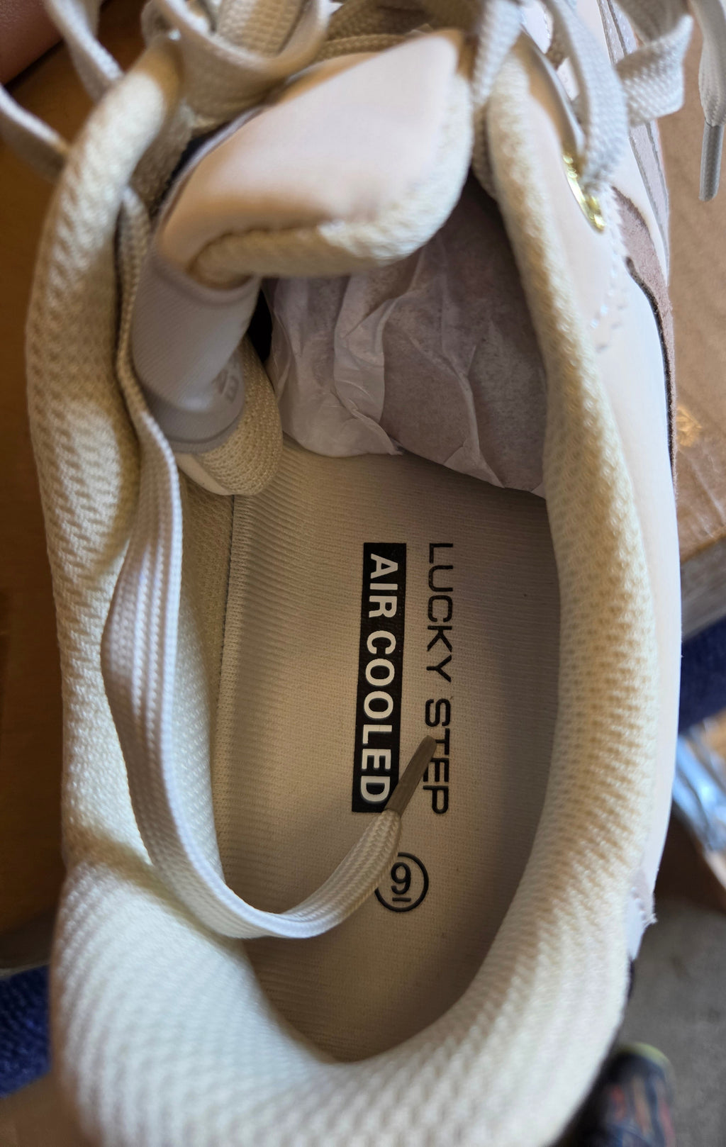 LUCKY STEP Women's Fashion Sneakers, Size 9