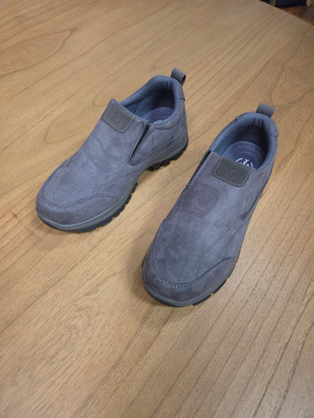 Fittington Mens Slip on Hiking-Walking Shoes, Size 9