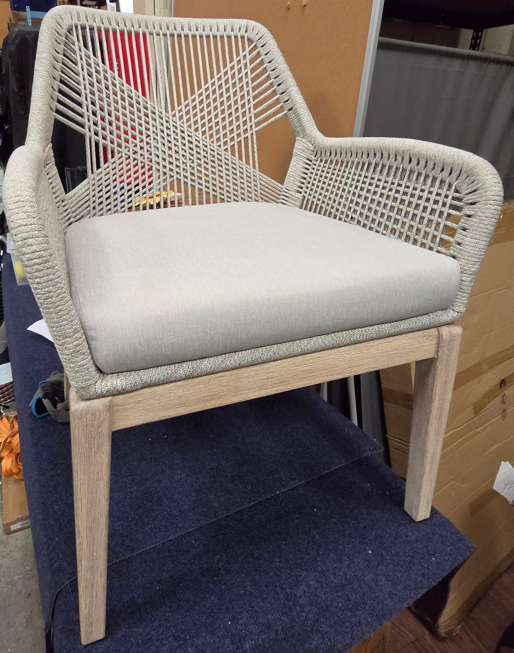 2 x The Orient Express Furniture Loom Arm Chair