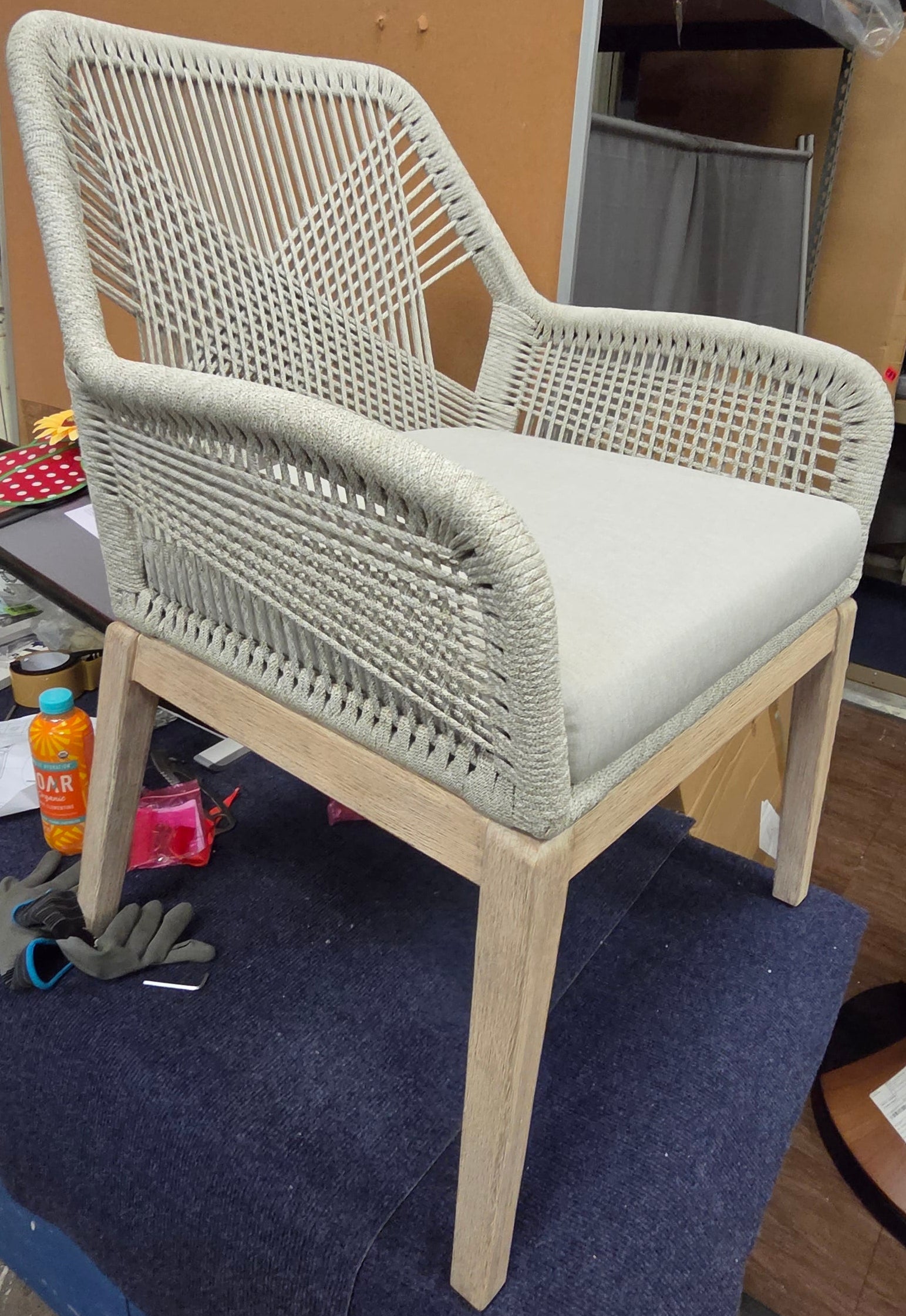 2 x The Orient Express Furniture Loom Arm Chair