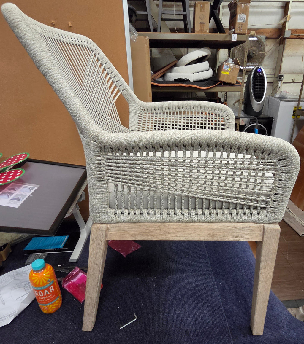 2 x The Orient Express Furniture Loom Arm Chair