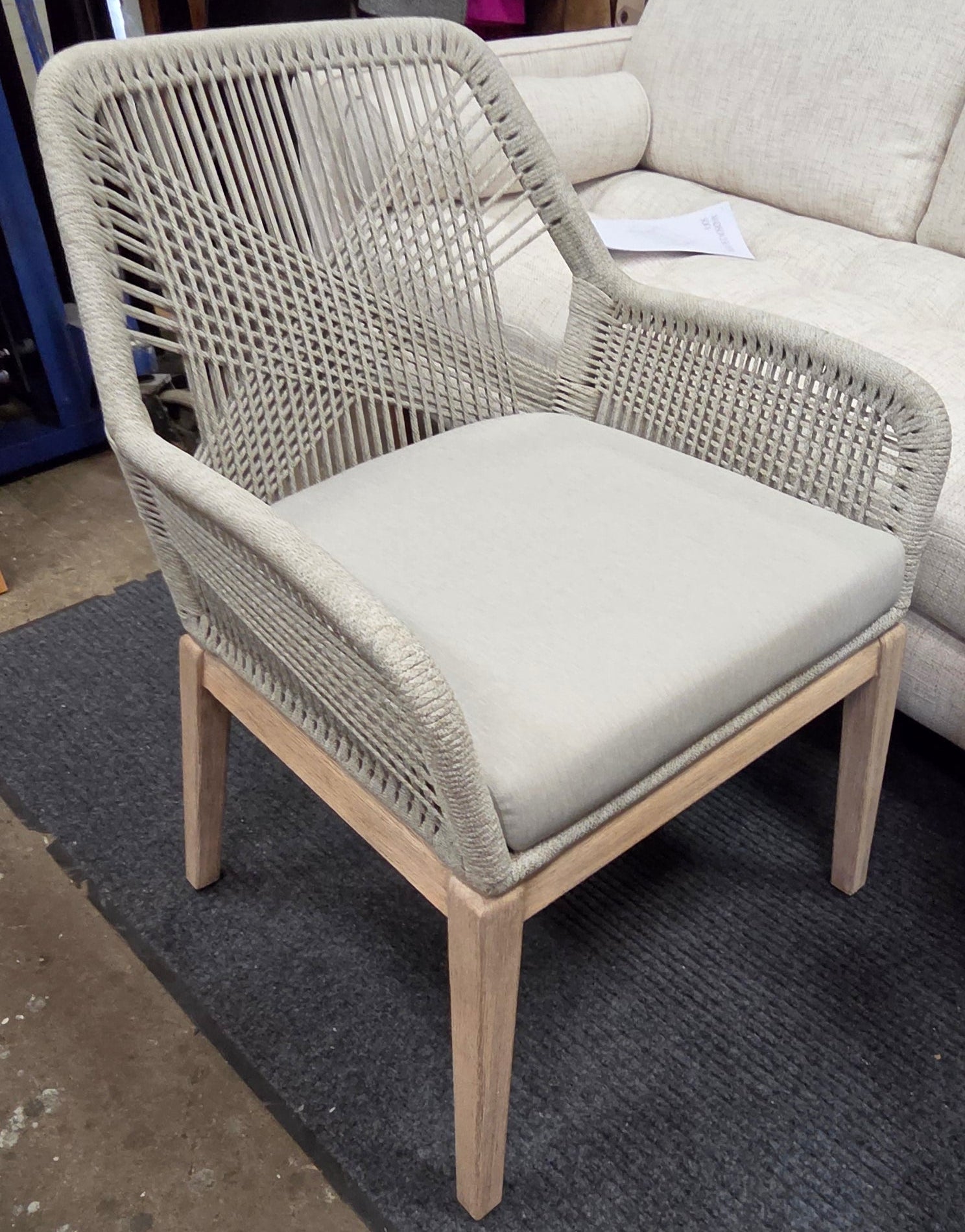 2 x The Orient Express Furniture Loom Arm Chair