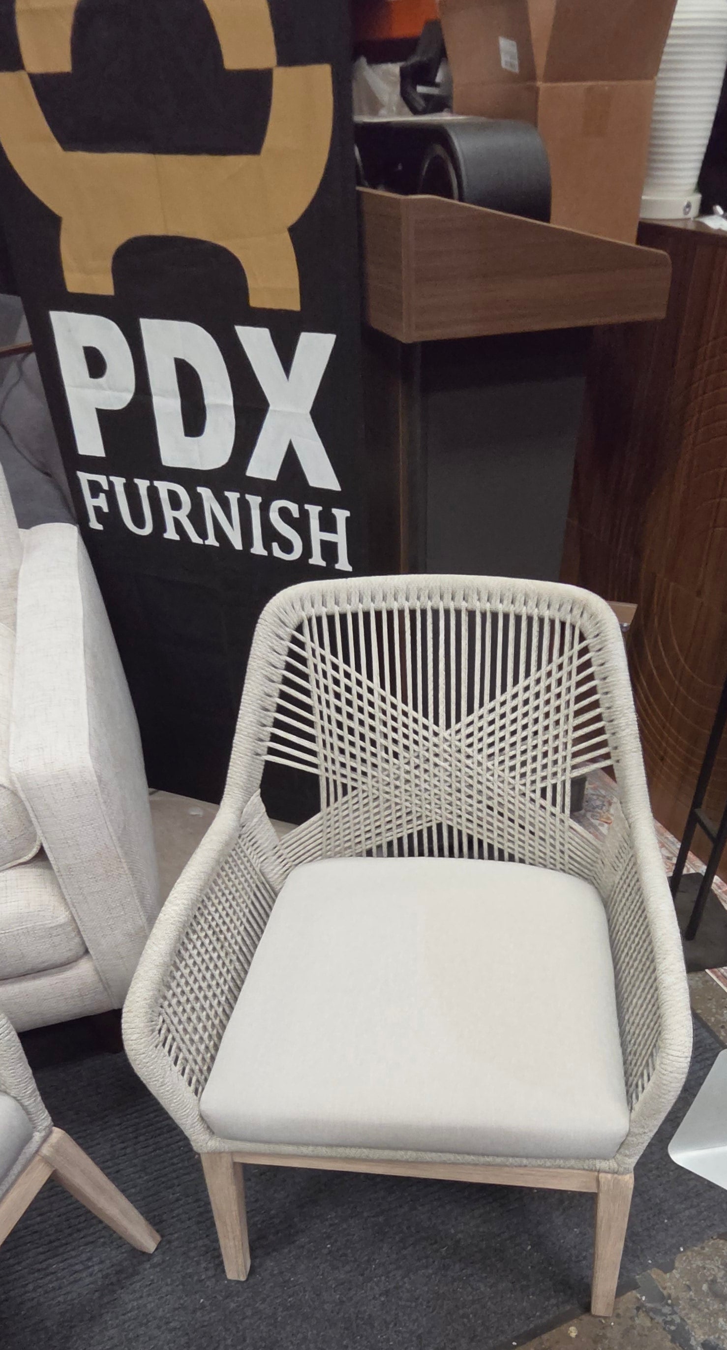 2 x The Orient Express Furniture Loom Arm Chair
