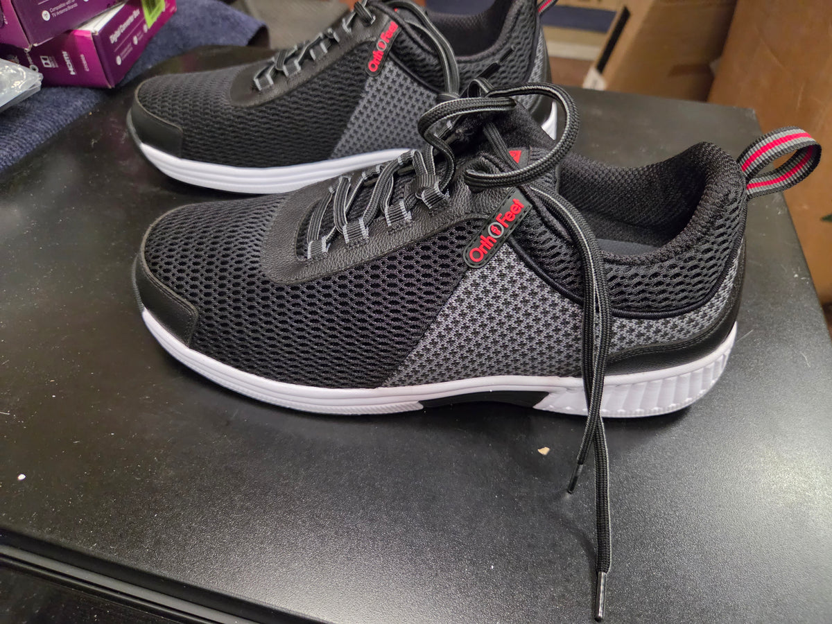 New Orthofeet Edgewater Men's Walking Sneakers - Size 11.5 Wide (2E)