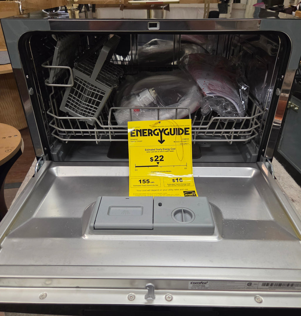 Comfee Countertop Dishwasher (Model CDC22P1BBB), New Open Box