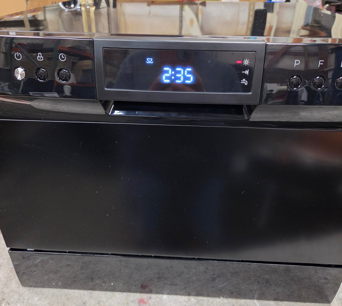 Comfee Countertop Dishwasher (Model CDC22P1BBB), New Open Box