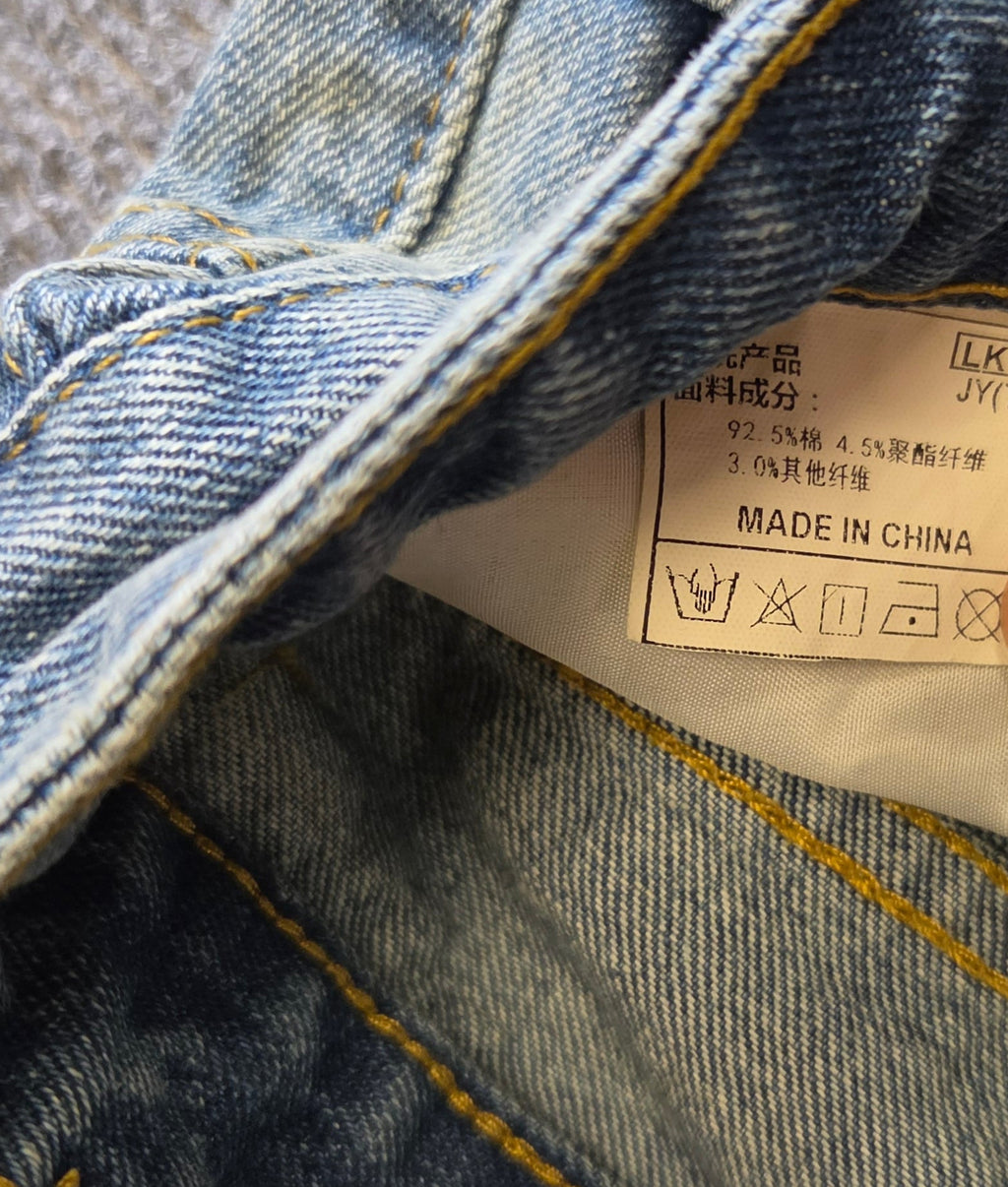 Vintage Wash Baggy Wide-Leg Skate Jeans, 36 – Relaxed Denim Pants (NEW / Tried On)