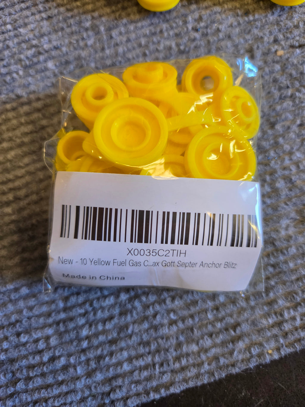 Replacement Gas Can Vent Caps Spout Vent Plugs Lot 10-Pack NEW