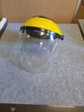 Adjustable Full Face Shield Workshop Grinding Woodworking Clear Visor NEW
