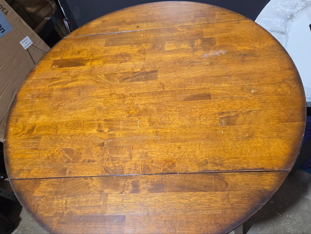Bar Height Drop Leaf Kitchen / Dining Table, 36" x 36"h