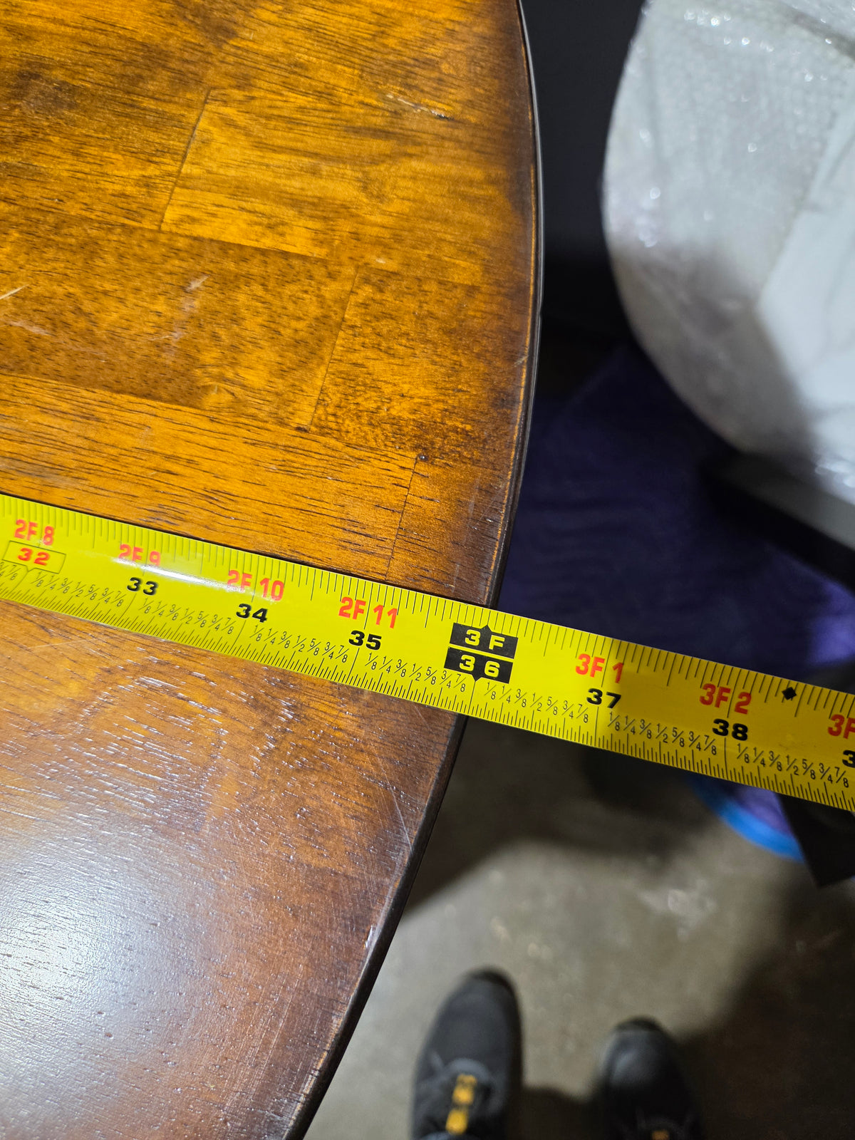Bar Height Drop Leaf Kitchen / Dining Table, 36" x 36"h