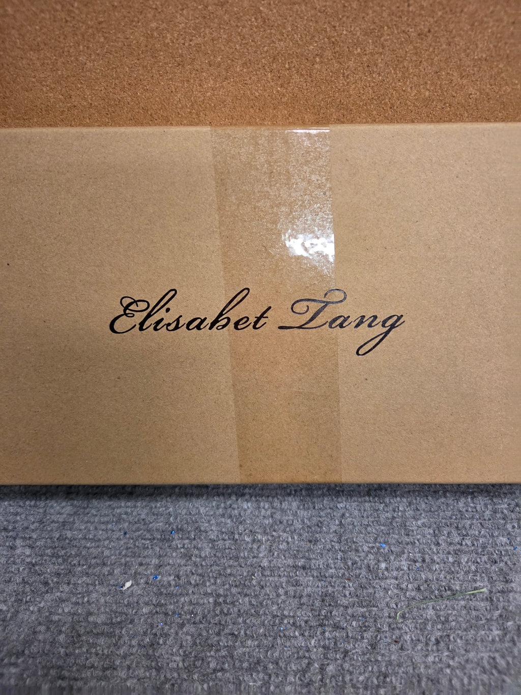 Elisabet Tang Black Kitten Heels Size 7 NEW NIB