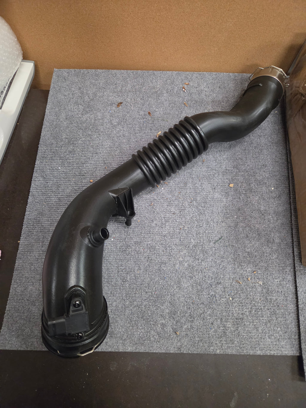 BMW 13717604033 N55 Intercooler to Throttle Body Charge Pipe Hose NEW OPEN