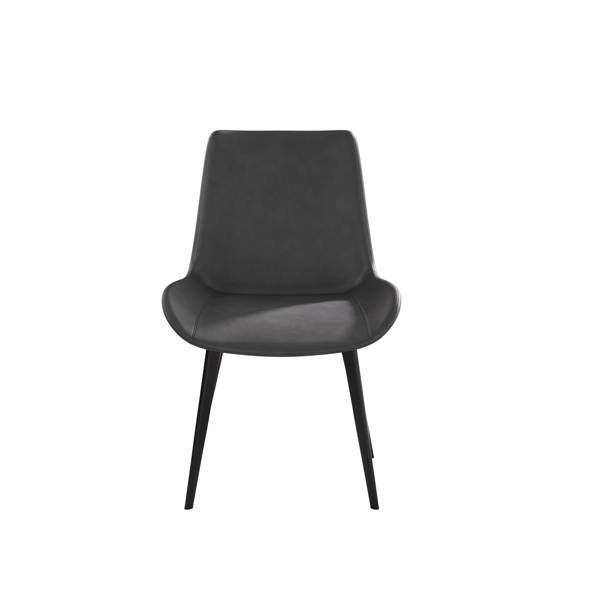 Faux Leather Dining Chairs, Set of 2