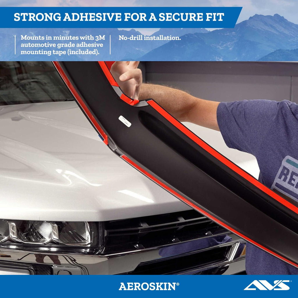 Auto Ventshade [AVS] Aerokin Color Match / Hood Protector, Fits 2019 - 2023 Toyota Tacoma