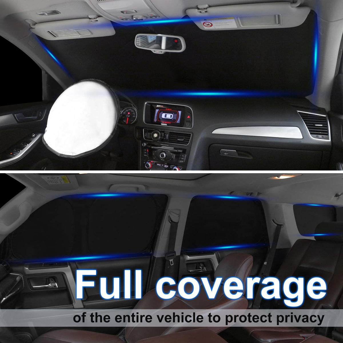Windshield Sun Shade Custom Fit for 2020-2024 2025 2026 Ford Escape