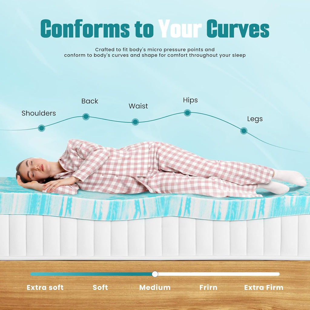2" Full mattress Topper, Brand New