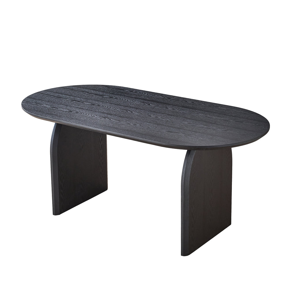 Curved Leg Oval Dining Table, Solid Wood, Brand NEW!