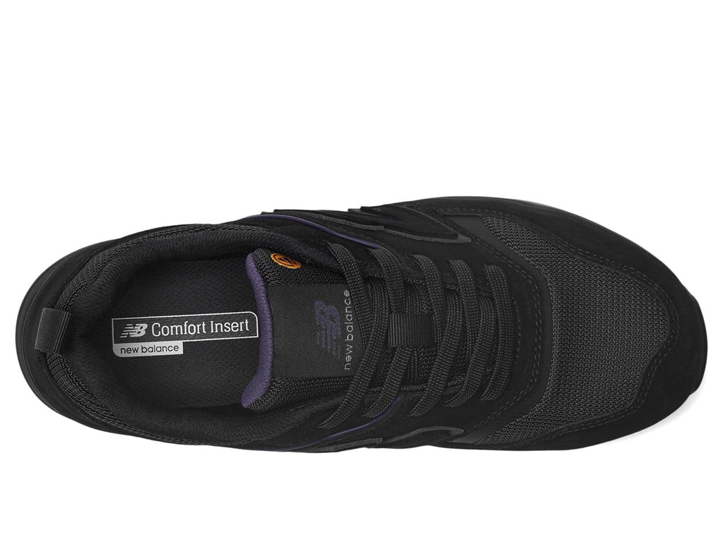 New Balance Elite SD10 Composite Toe Work Shoes, Women's 10, Black/purple