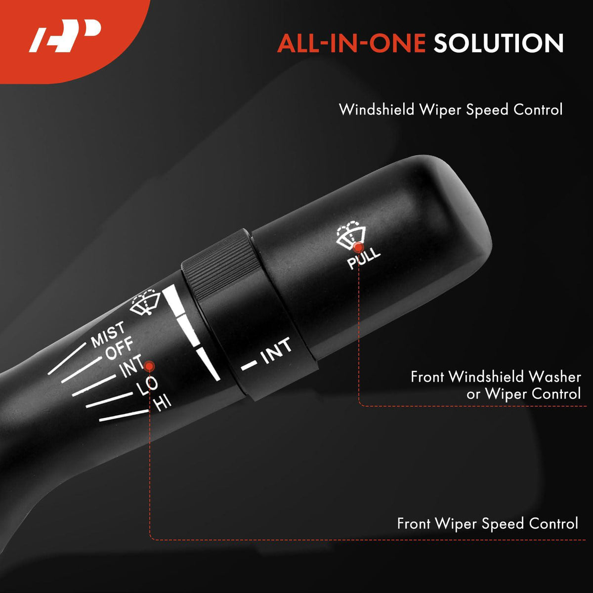 A-Premium Windshield Wiper and Washer Switch Assembly for Lexus