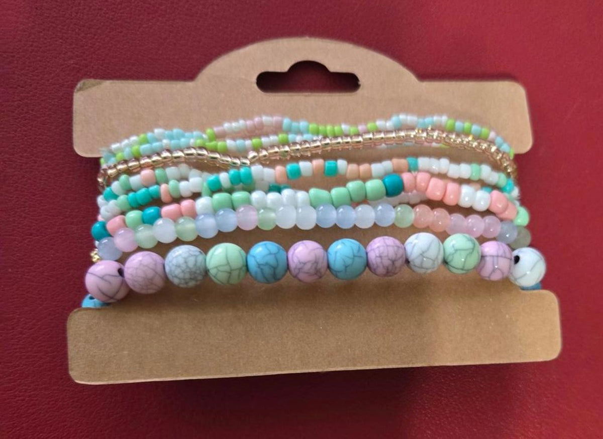 Beaded Bracelets for Women,Bohemian Stackable Style