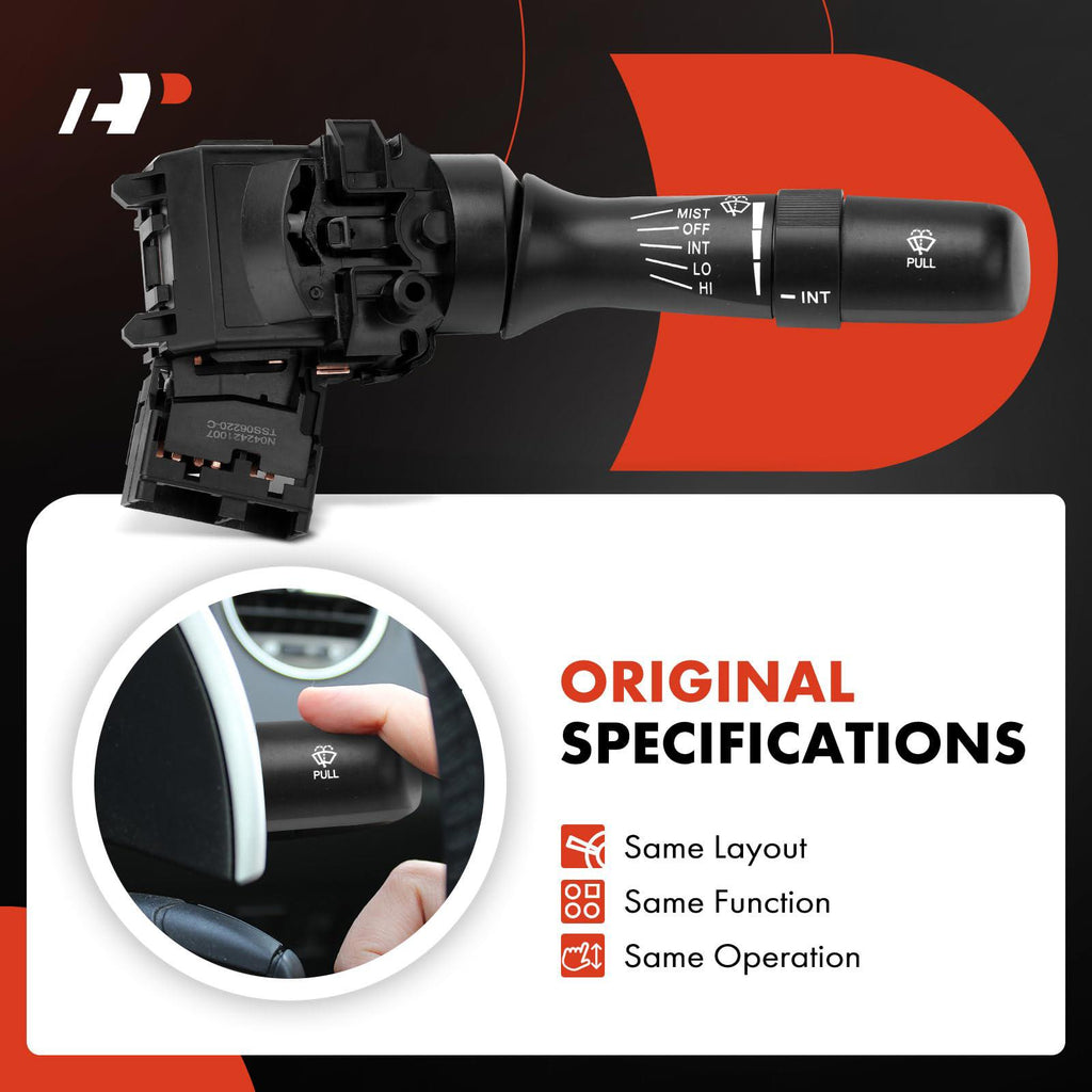 A-Premium Windshield Wiper and Washer Switch Assembly for Lexus