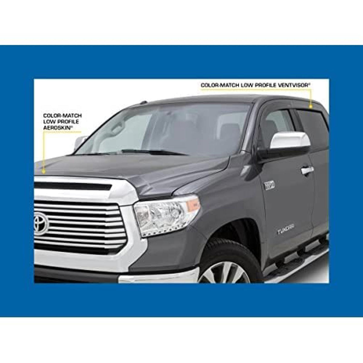Auto Ventshade [AVS] Aerokin Color Match / Hood Protector, Fits 2019 - 2023 Toyota Tacoma