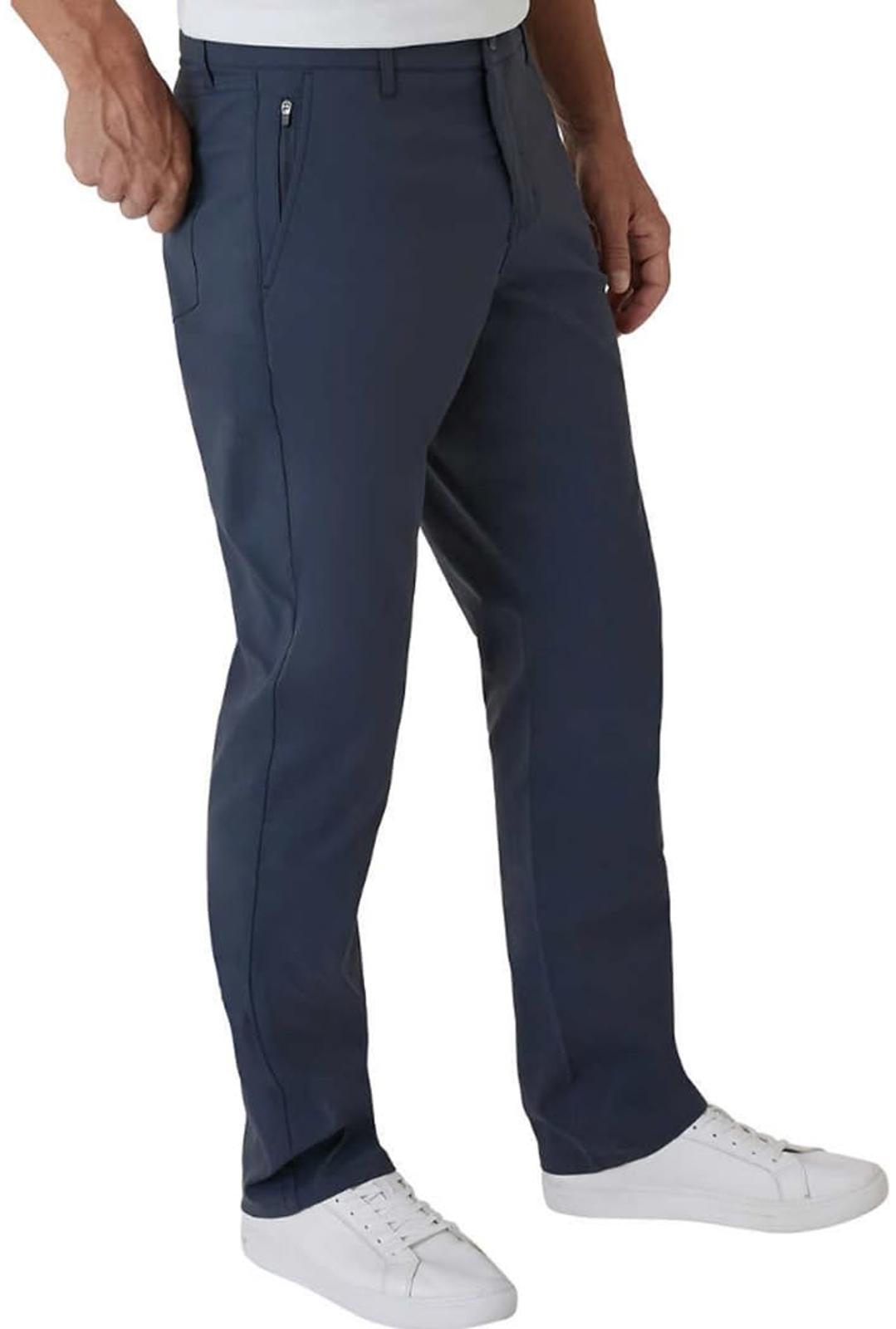 Vintage Lightweight Performance Weather-Flex Tech Pants, 40x34, Storm