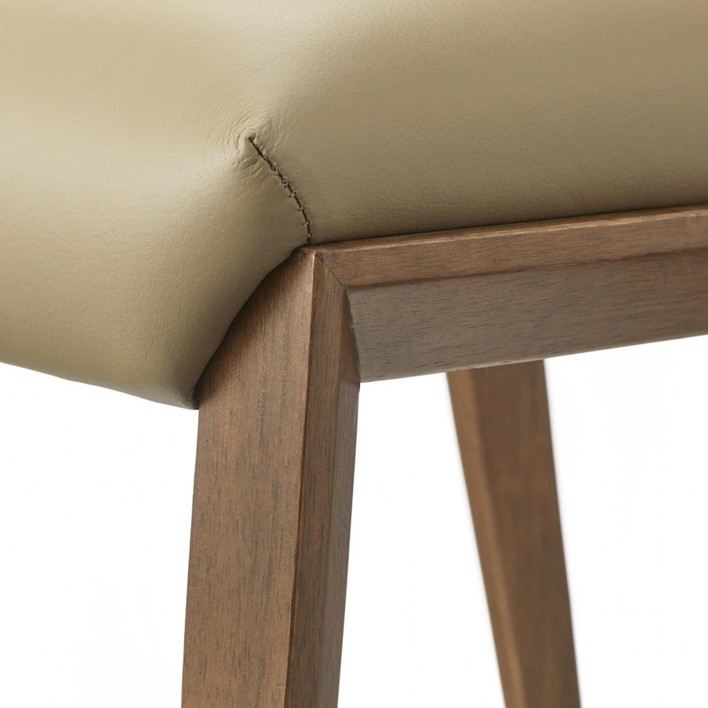 Lifestorey Valissa Leather Dining Chair (Set of 2)