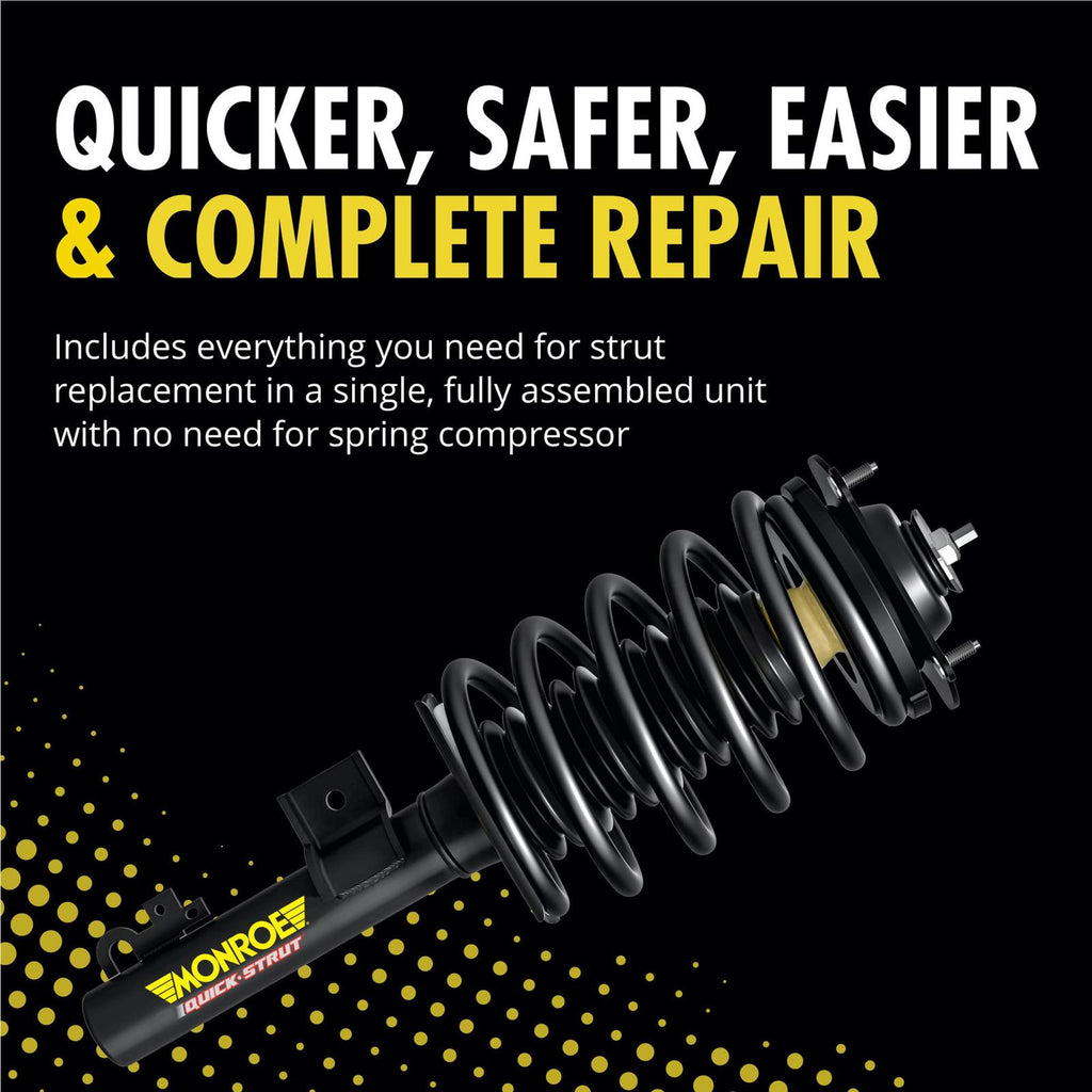 Monroe Quick-Strut 173081R Suspension Strut and Coil Spring Assembly for Honda Civic